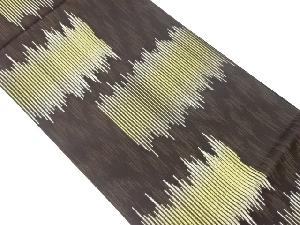 変わり縞模様織出し全通袋帯